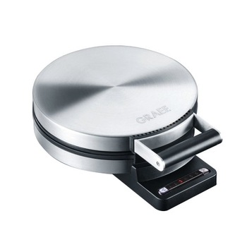 Aparat de facut vafe si conuri comestibile, HE80, 6 trepte de putere, carcasa termoizolanta din otel, control electronic al temperaturii, placi cu acoperire anti-aderenta de inalta calitate, curatare usoara, argintiu Aparat de facut vafe si conuri comestibile, HE80, 6 trepte de putere, carcasa termoizolanta din otel, control electronic al temperaturii, placi cu acoperire anti-aderenta de inalta calitate, curatare usoara, argintiu