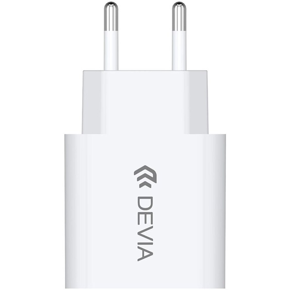 Adaptor de Priza Devia 1USB – 2A Charger OPPO, REALME, ALVIEW, ASUS, SONY, NOKIA, HTC, Alb