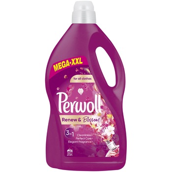 Detergent lichid Perwoll Renew & Blossom, 67 spalari, 4.05l Detergent lichid Perwoll Renew & Blossom, 67 spalari, 4.05l