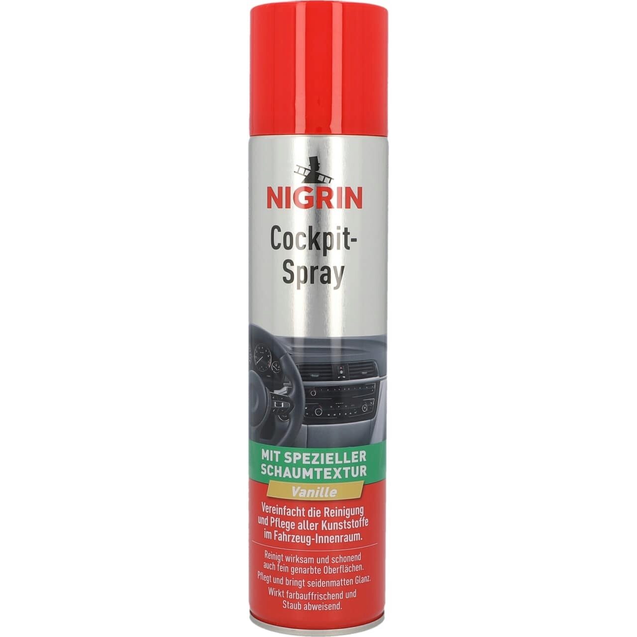 Spray curatare bord, Nigrin, vanilie, 400 ml