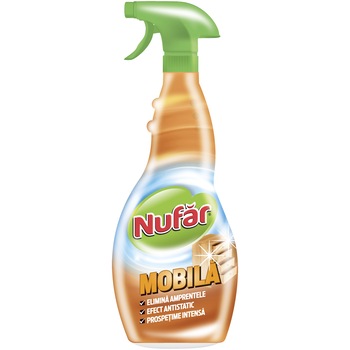 Solutie curatare mobila Nufar, 500 ml Solutie curatare mobila Nufar, 500 ml
