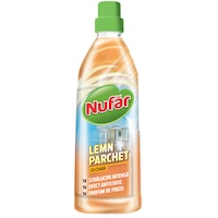 Solutie curatare lemn si parchet cu ceara Nufar, 750 ml