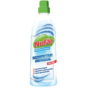 Dezinfectant universal fara clor Nufar, 750 ml Dezinfectant universal fara clor Nufar, 750 ml