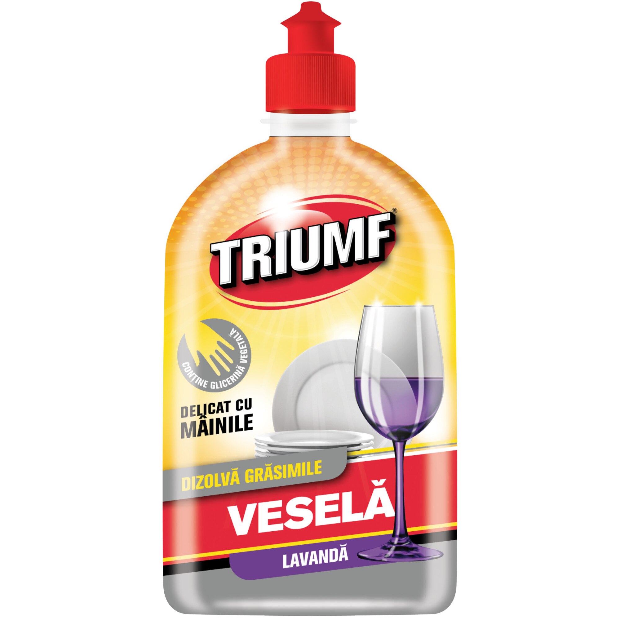 Detergent vesela lavanda Triumf, 500 ml