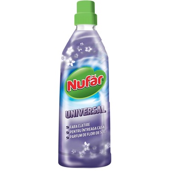 Solutie curatare universala Nufar, 750 ml Solutie curatare universala Nufar, 750 ml