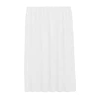 Perdea 300 x 245 cm voal simplu MASTEL cu rejansa culoare alb