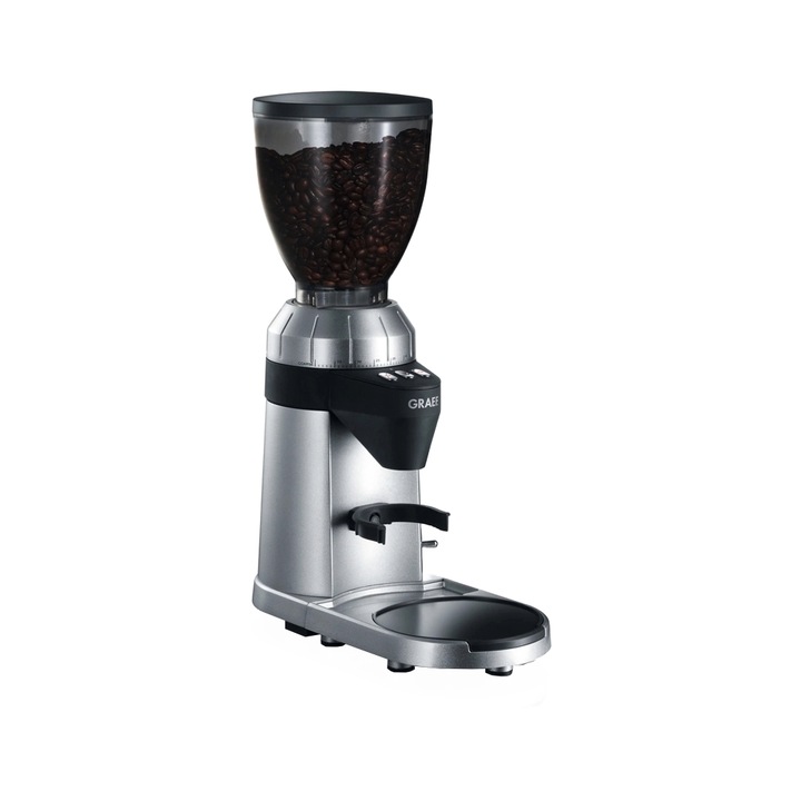 Автоматична кафемелачка, Graef - CM900, неръждаема стомана / черна