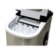 Masina de facut gheata cuburi Caso Germany, IceMaster Pro, cu compresor, capacitate 12 kg/24h, ciclu productie 6-13 minute, capacitate rezervor 2.2 litri, 2 marimi pentru cuburi, indicator LED, capac transparent, tava detasabila, argintiu