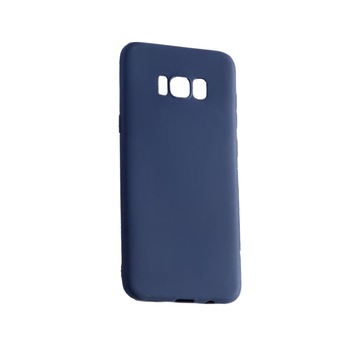 Husa silicon slim Samsung Galaxy S8 Albastru Mat Husa silicon slim Samsung Galaxy S8 Albastru Mat