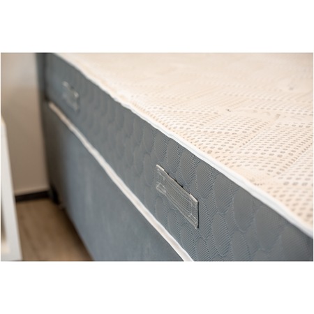 Saltea Kring Queen 8+8+5+2cm , 4D, Superortopedic, 140x200 cm, Inaltime 23 cm,  5 cm spuma cu memorie, 7 zone de confort