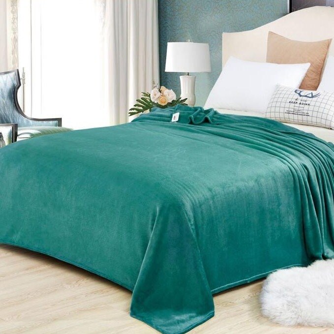 Patura cocolino moale cu model pat dublu 200X235cm culorii vii FN128