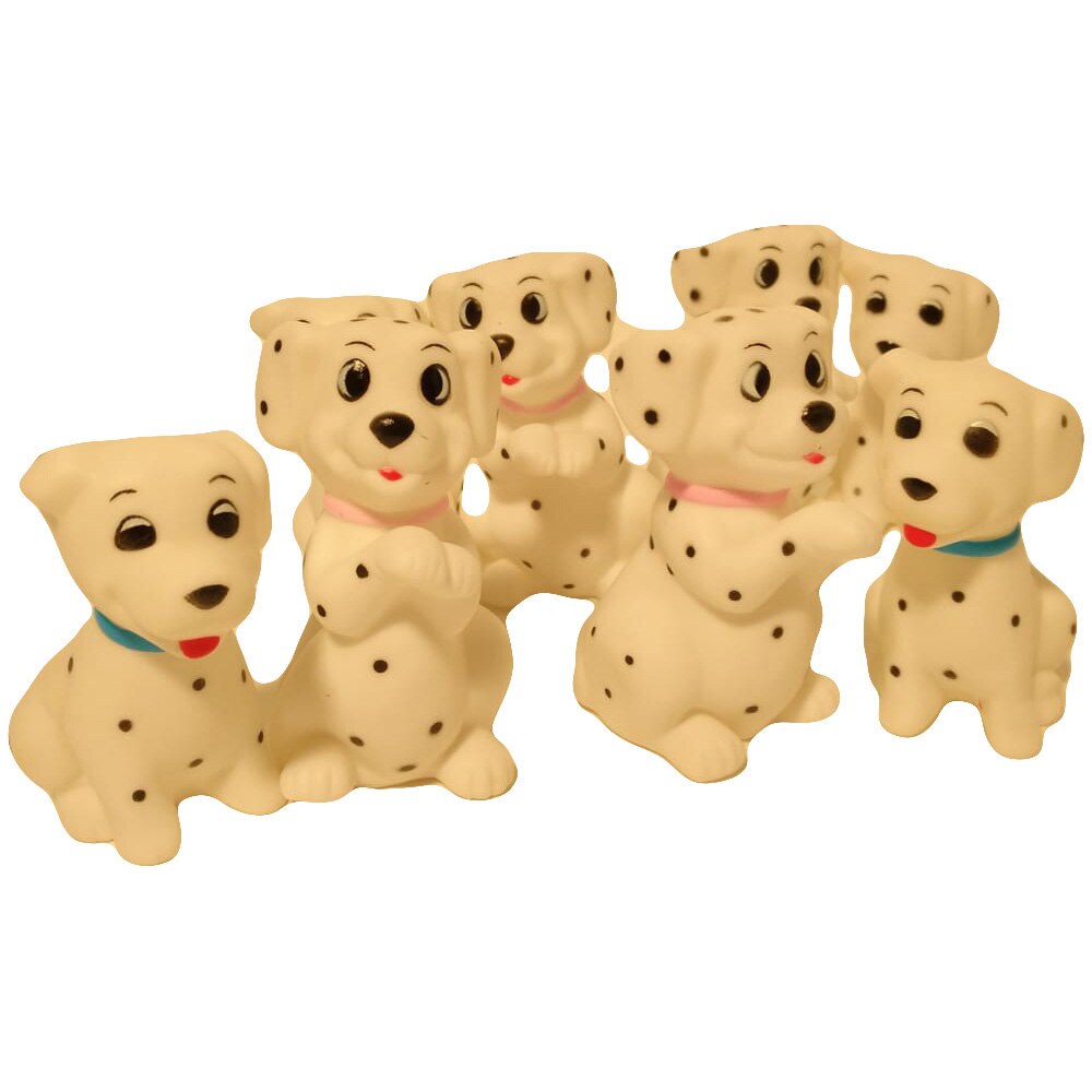 Set 8 jucarii de baie, catelusi dalmatieni, VC4005 RCO®