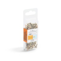 set 100 suruburi autofiletante pentru lemn 3 x 16 mm auriu imagen 46_0_
0