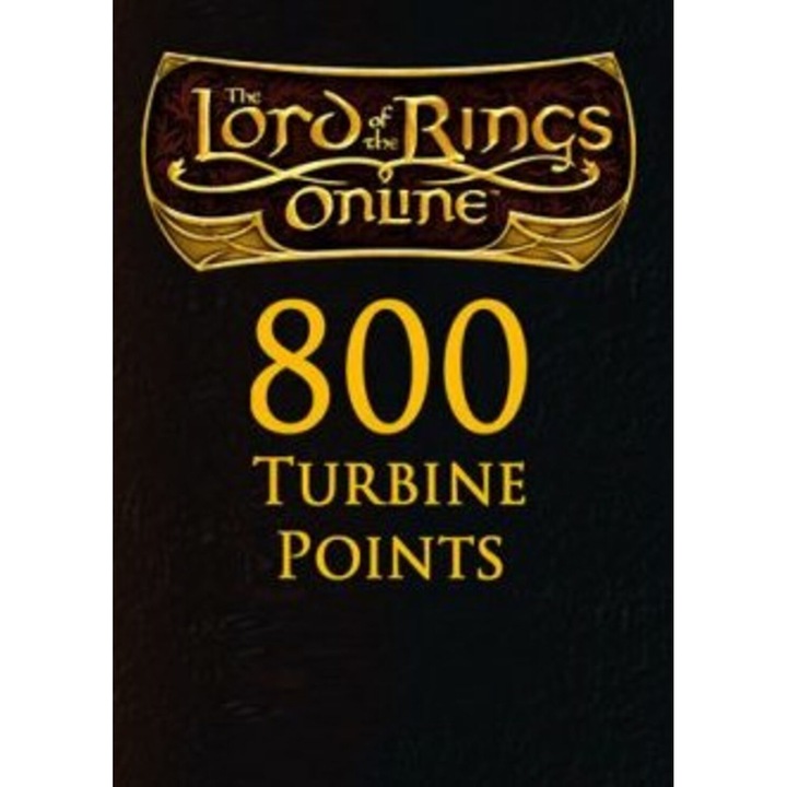 Puncte Lord of the Rings 800 Turbine Points Lotro Key Europe PC (Cod Activare Instant)