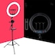 Lampa circulara MAKE UP 52cm LED RING LIGHT 72w, trepied,3suporti, 4 USB, telecomanda