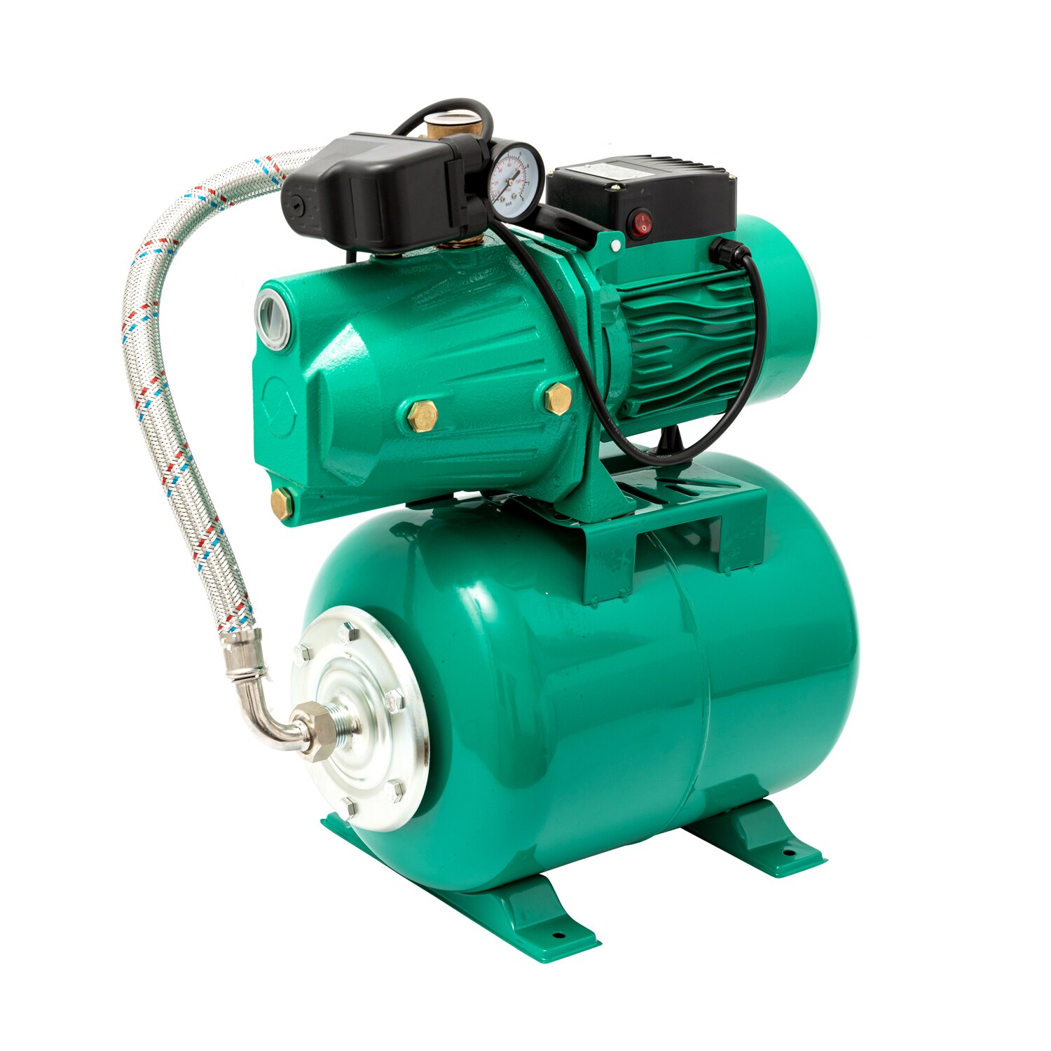 Hidrofor apa Autojet 100A Alpin Profi, 24L, 1500W, 65 l/min, Refulare 42m, Absorbtie 9m, cap pompa fonta, motor 100% cupru