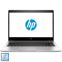 Laptop ultraportabil HP EliteBook 840 G6 cu procesor Intel® Core™ i5-8265U pana la 3.90 GHz, 14", Full HD, 8GB, 256GB SSD, Intel UHD Graphics, Free DOS, Silver