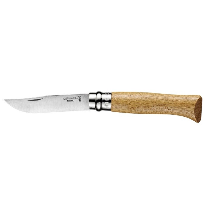 Cutit de buzunar, Opinel NO8, 000647, stejar