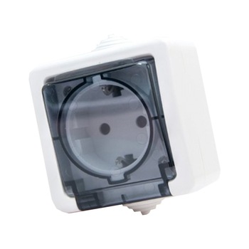 Top Priza AG Simpla PT ODOSUN OD1501 Alb Monobloc IP54 Top Priza AG Simpla PT ODOSUN OD1501 Alb Monobloc IP54