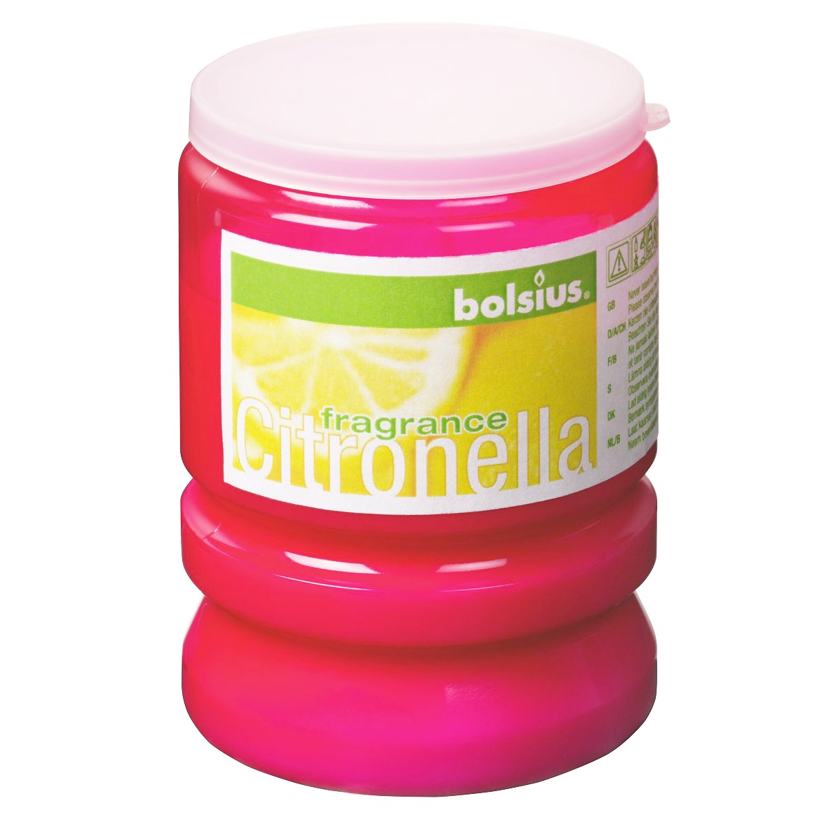 Lumanare Bolsius Party Light, antitantari, Fucsia