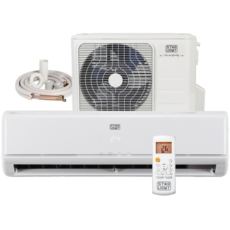 Aparat de aer conditionat Star-Light ACM-12BIN, Inverter, 12000 BTU, Clasa A++, Display, Alb, Kit instalare inclus