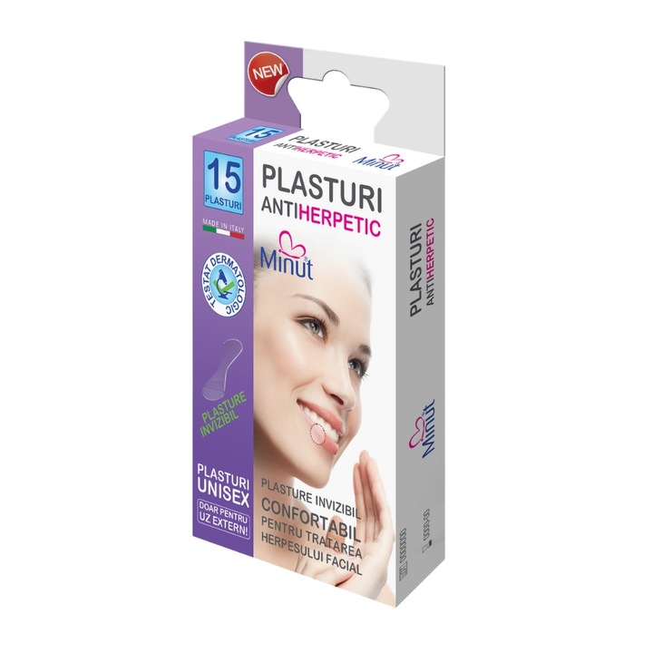 Plasturi Minut antiherpetic