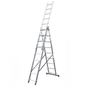 Scara multifunctionala 3x9 trepte, aluminiu, inaltime lucru 6.2m, KRAUSE CORDA Scara multifunctionala 3x9 trepte, aluminiu, inaltime lucru 6.2m, KRAUSE CORDA