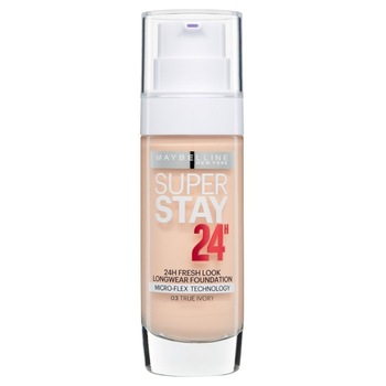 Fond de ten, Maybelline, Superstay 24 H, Lunga durata, 03 True Ivory, 30 ml Fond de ten, Maybelline, Superstay 24 H, Lunga durata, 03 True Ivory, 30 ml