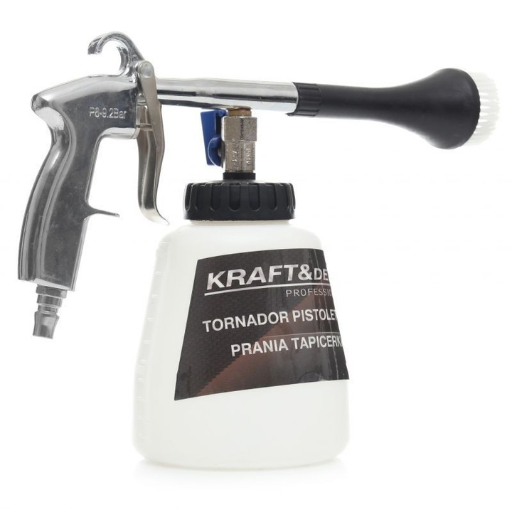 Pistol pneumatic tornador pentru spalare tapiserie KD10379 KraftDele