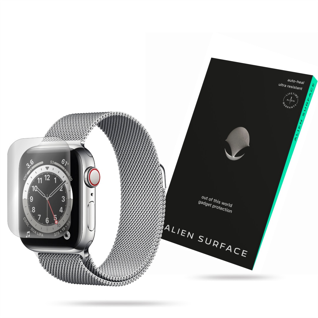 Folie Alien Surface, Apple Watch 6, 40 mm, protectie ecran 1+2 Rezerve