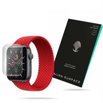 Folie Alien Surface, Apple Watch SE 44 mm, protectie ecran 1+2 Rezerve Folie Alien Surface, Apple Watch SE 44 mm, protectie ecran 1+2 Rezerve