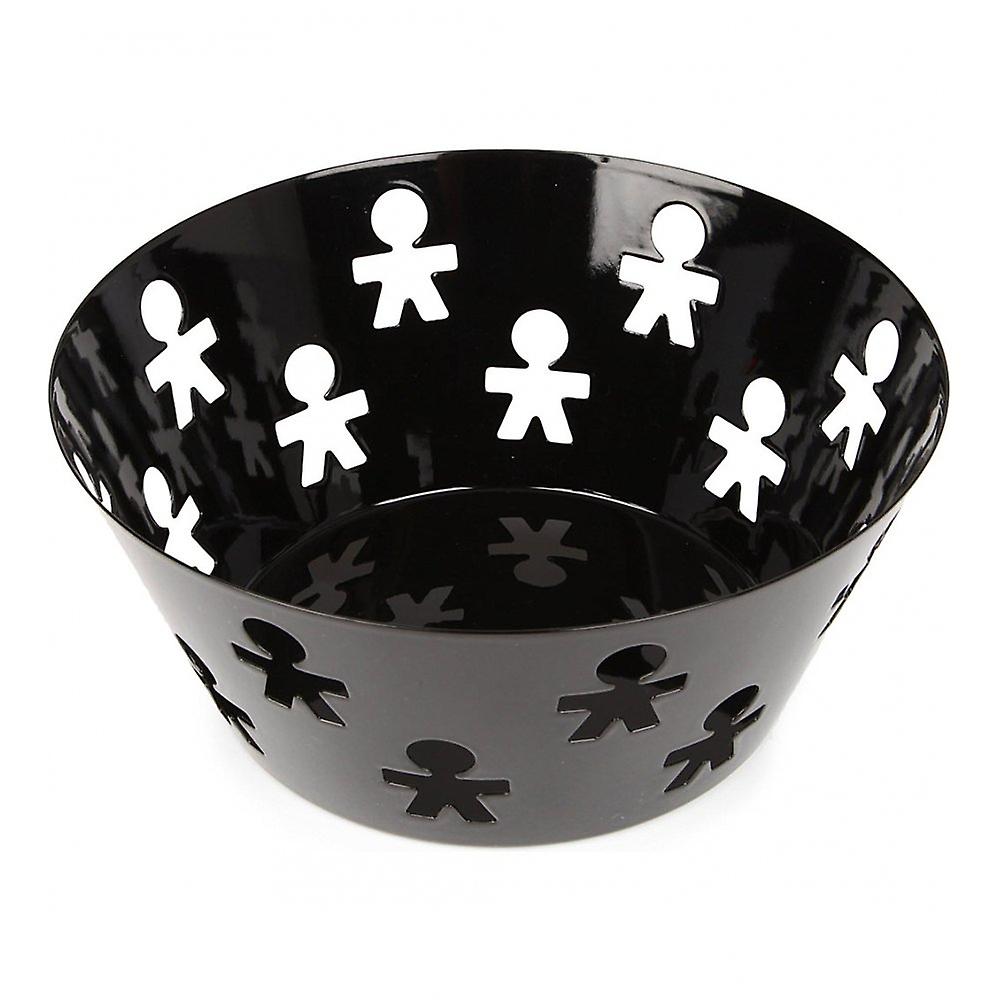 Cos rotund, otel inoxidabil, ''Girotondo'', negru, Alessi