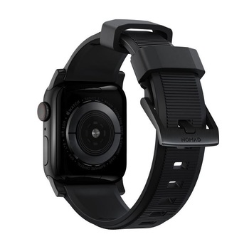 Curea rezistenta la apa NOMAD Rugged Strap Apple Watch 1/2/3/4/5/6/7/SE (38/40/41mm) Black Curea rezistenta la apa NOMAD Rugged Strap Apple Watch 1/2/3/4/5/6/7/SE (38/40/41mm) Black