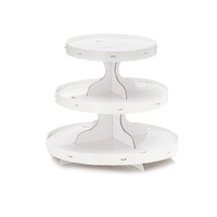 Suport Briose din carton, cu trei etaje, Wilton