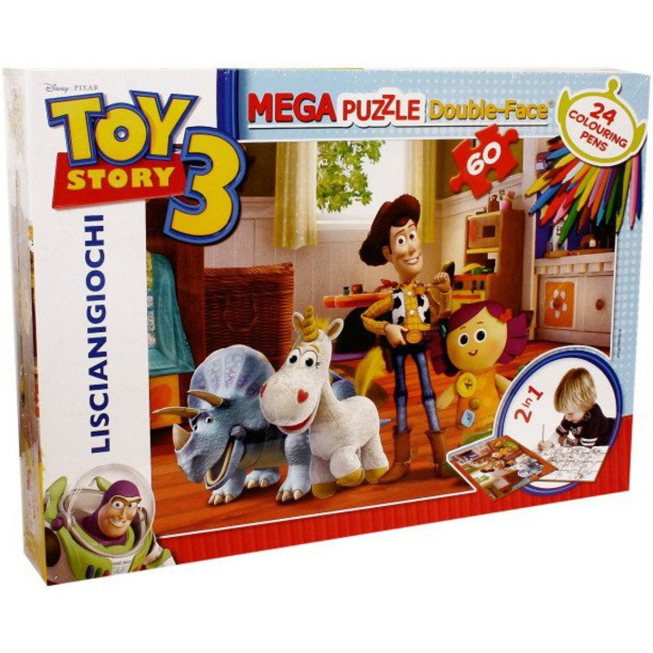 Пъзел Lisciani Toy Story 3 Mega DF, 60 части