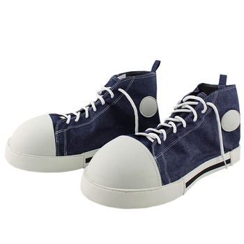 Papuci clown supradimensionati, ProCart, model tenisi, adulti, 36x16.5x17cm, albastru-alb Papuci clown supradimensionati, ProCart, model tenisi, adulti, 36x16.5x17cm, albastru-alb