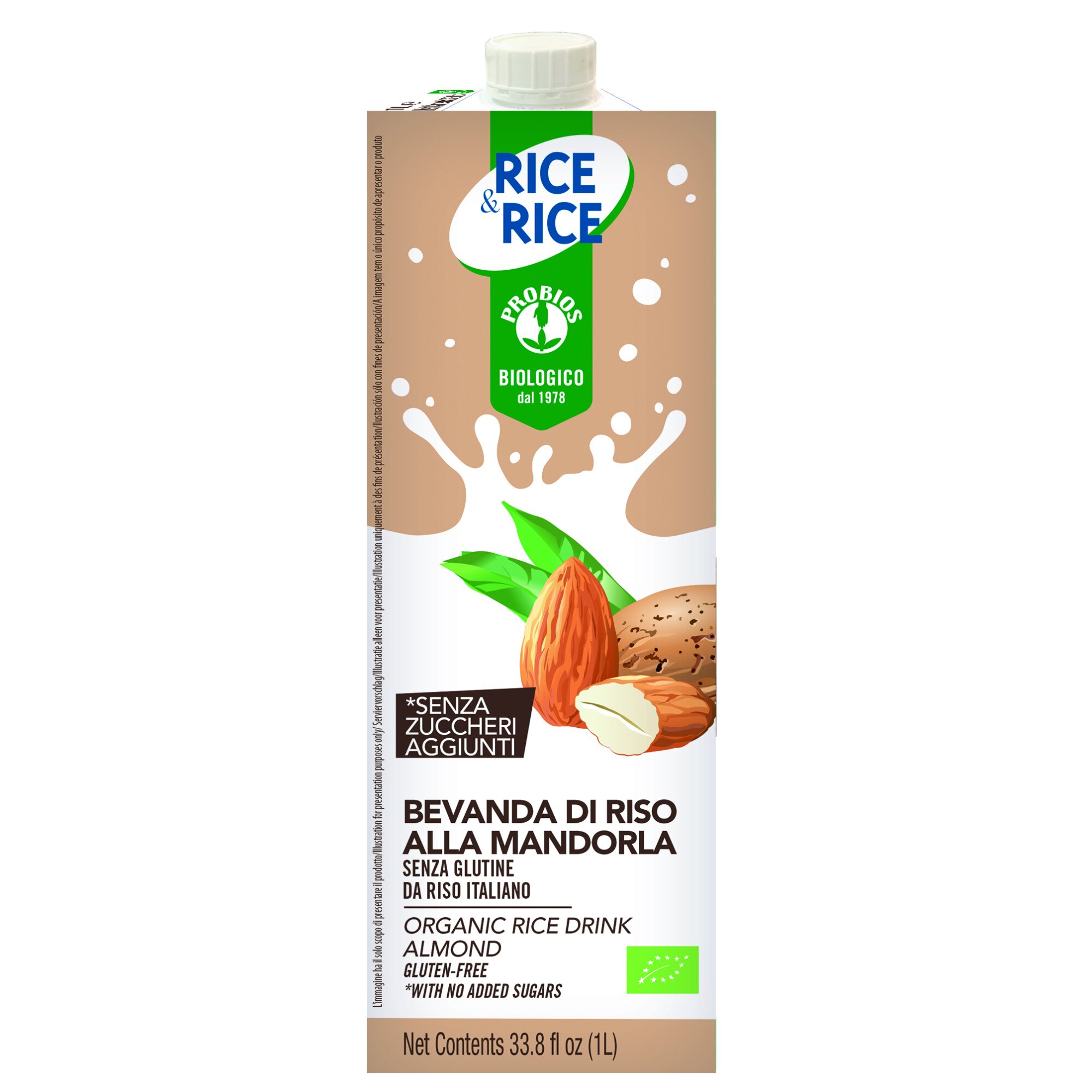 Bautura Eco de orez cu migdale 1L