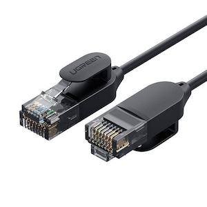Cablu retea UGREEN NW122 Ethernet Cat. 6A, mufat 2xRJ45, UTP, lungime 5m, Negru