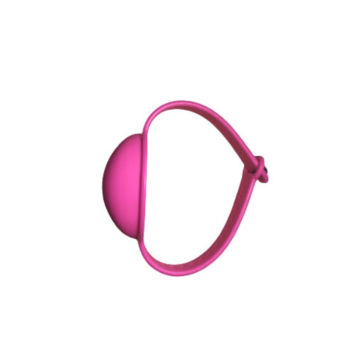 Bratara tip dispenser pentru dezinfectant, crema, alte lichide din silicon pentru copii si adulti, Ticlam