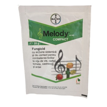 Fungicid Melody compact 49 WG, Bayer,20 gr Fungicid Melody compact 49 WG, Bayer,20 gr
