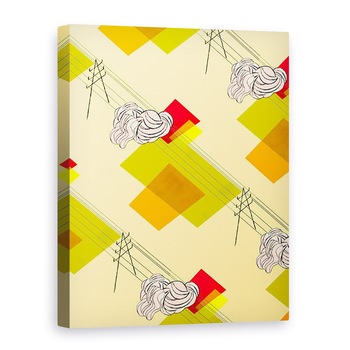 Tablou canvas - A. Richard Allen - Piloni, 2010, 75 x 100 cm Tablou canvas - A. Richard Allen - Piloni, 2010, 75 x 100 cm