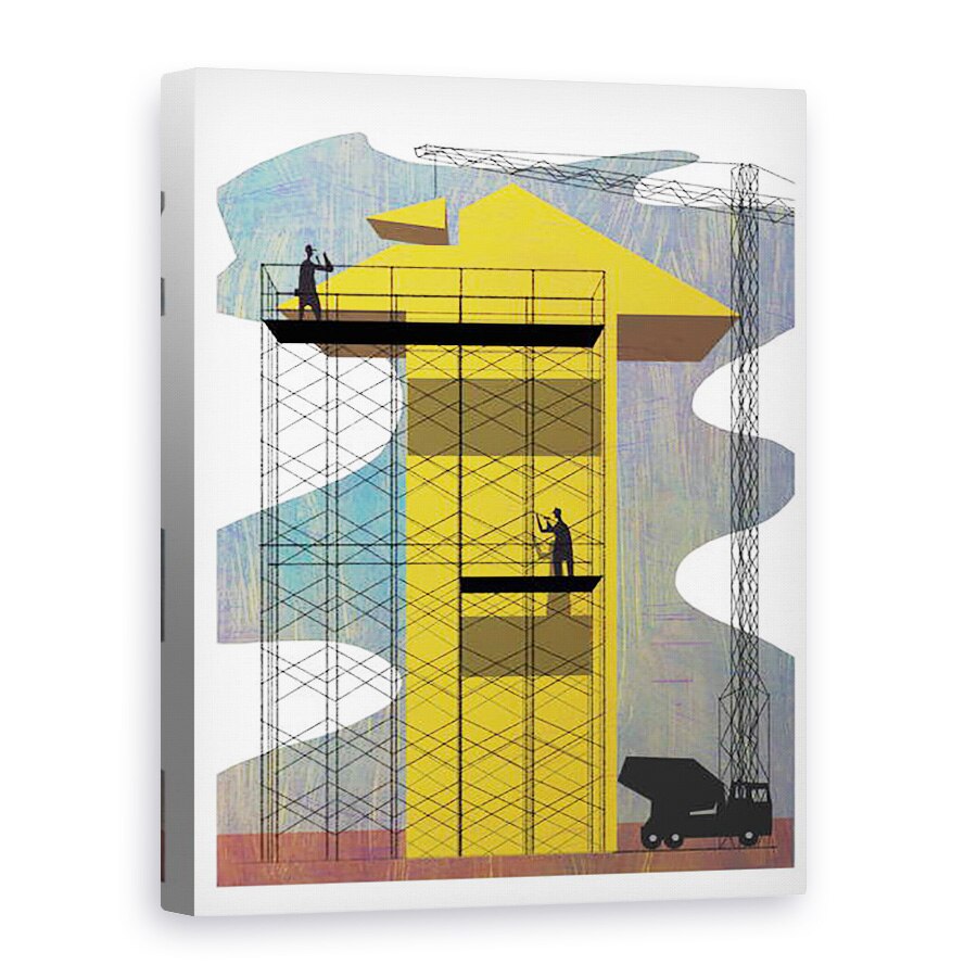 Tablou canvas - A. Richard Allen - Crestere economica, 2010, 75 x 100 cm