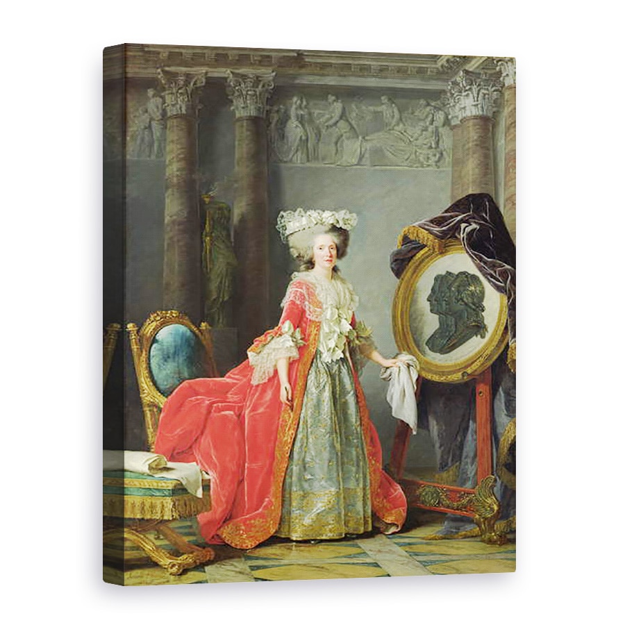 Tablou canvas - Adelaide Labille-Guiard - Portretul Adelaide de France, 75 x 100 cm