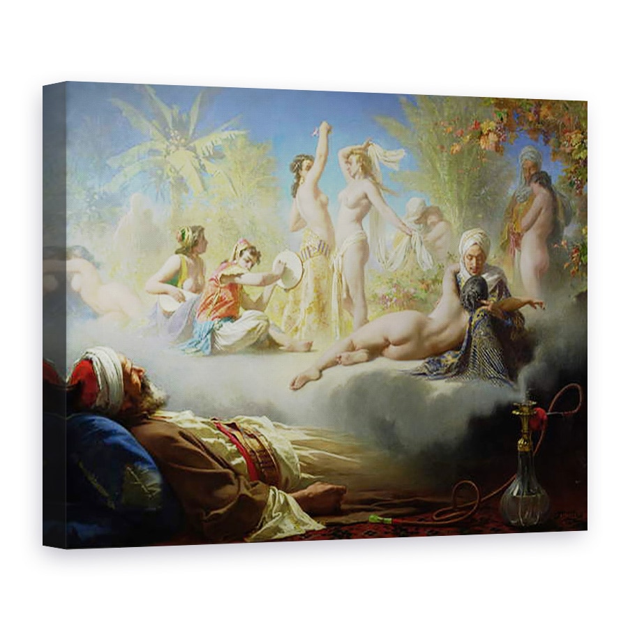 Tablou canvas - Achille Zo - Visul credinciosului, 75 x 100 cm