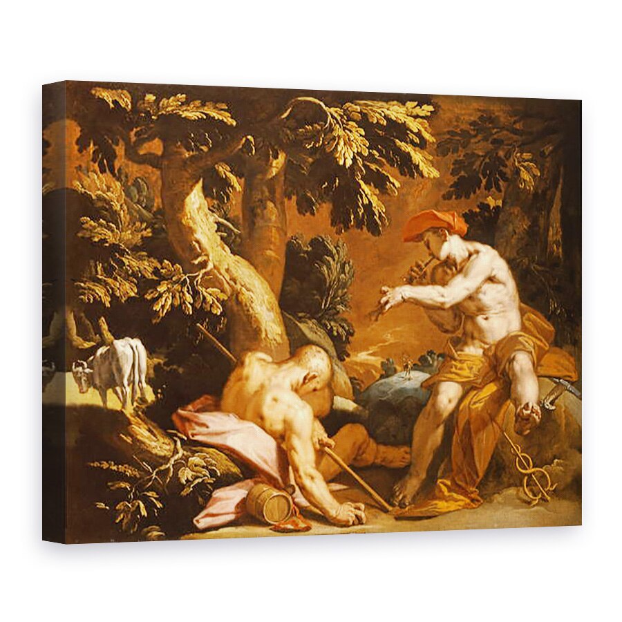Tablou canvas - Abraham Bloemaert - Mercury y Argus, 75 x 100 cm