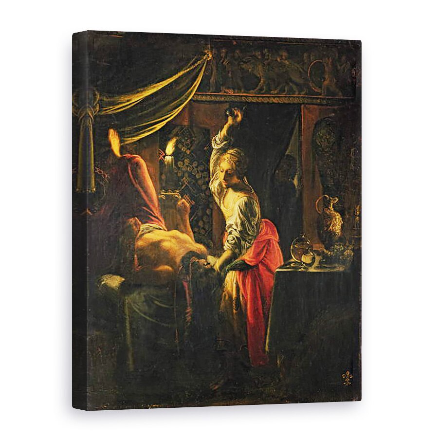 Tablou canvas - Adam Elsheimer - Judith si Holofernes, 75 x 100 cm