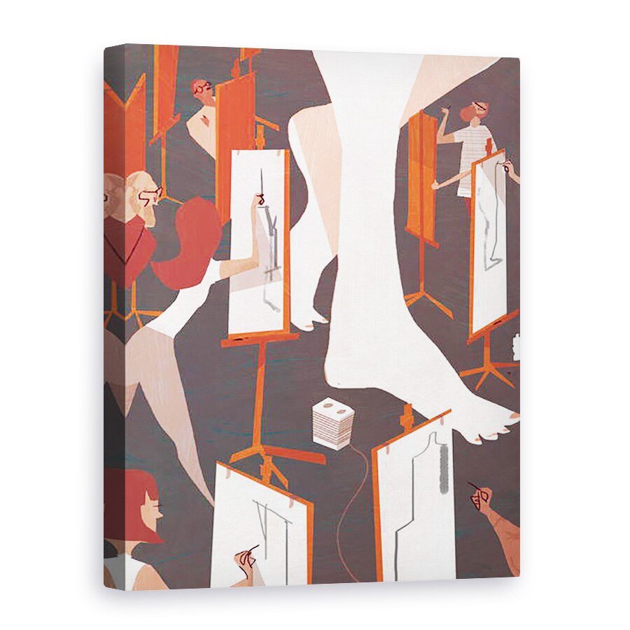 Tablou canvas - A. Richard Allen - Lifeclass, 2016, 75 x 100 cm