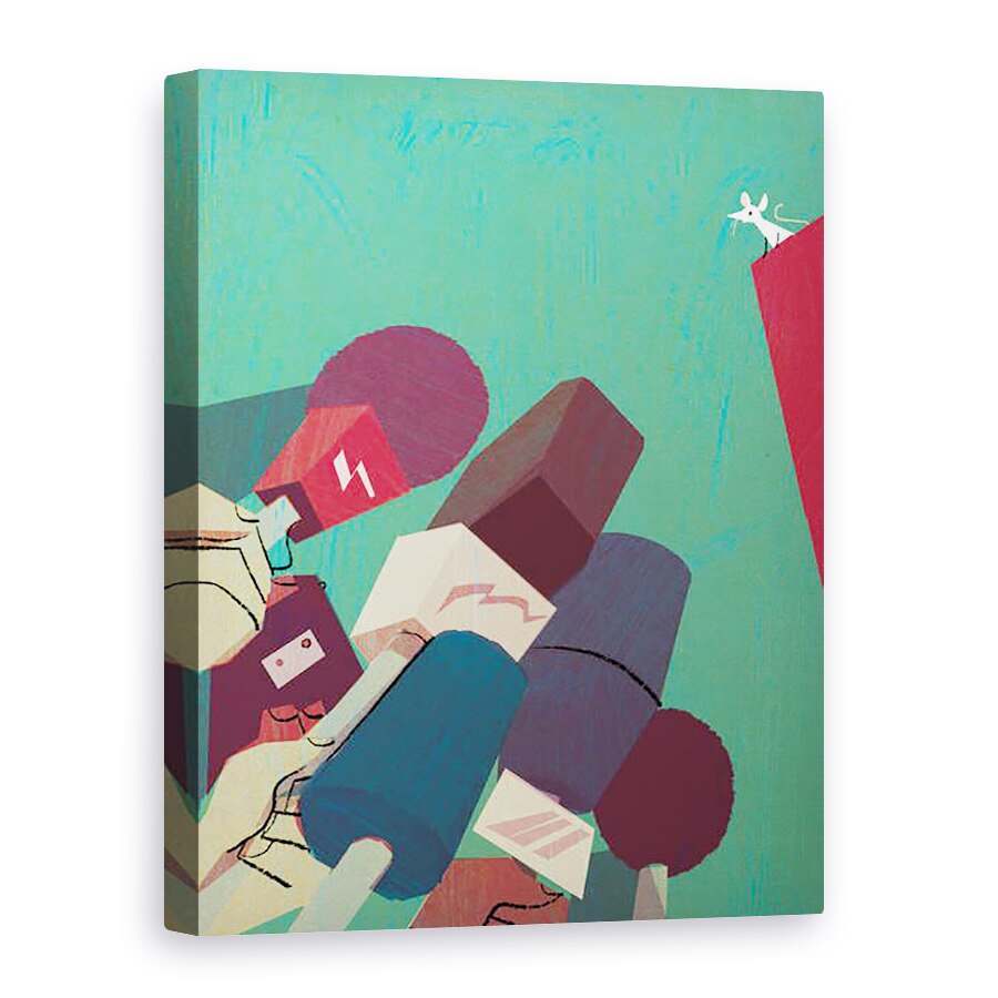 Tablou canvas - A. Richard Allen - Purtatorul de cuvant, 2016, 75 x 100 cm