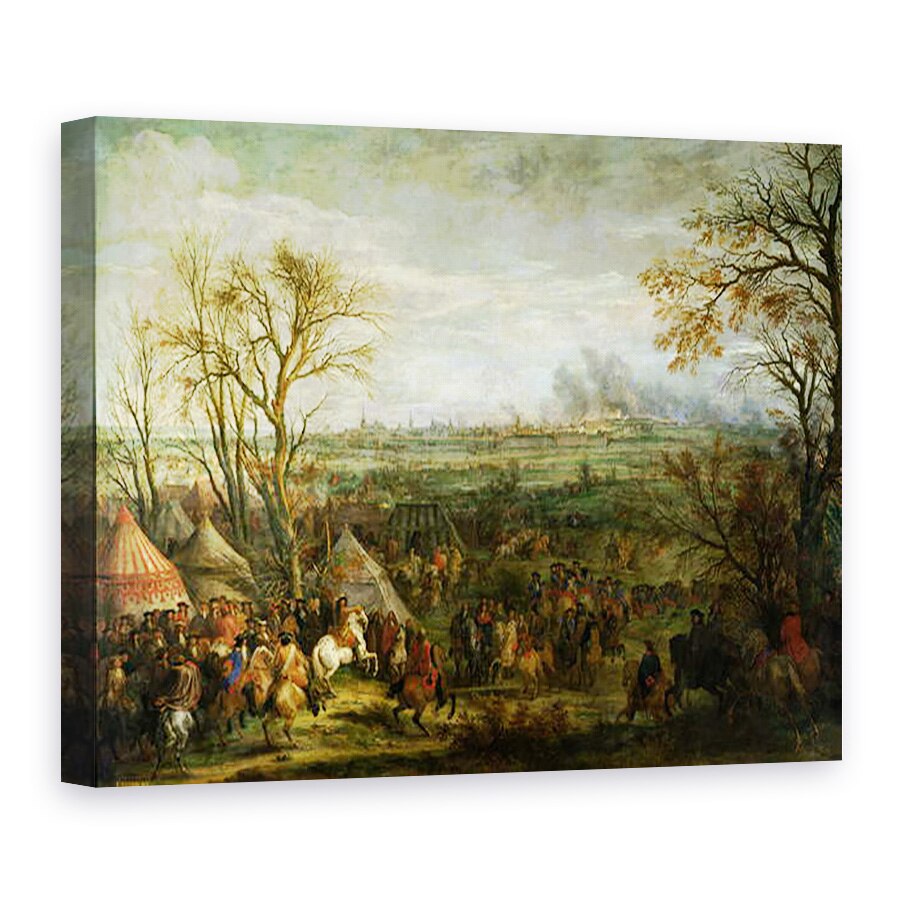 Tablou canvas - Adam Frans van der Meulen - Luarea Cambrai in 1677 de Ludovic al XIV-lea 1638-1715, 75 x 100 cm