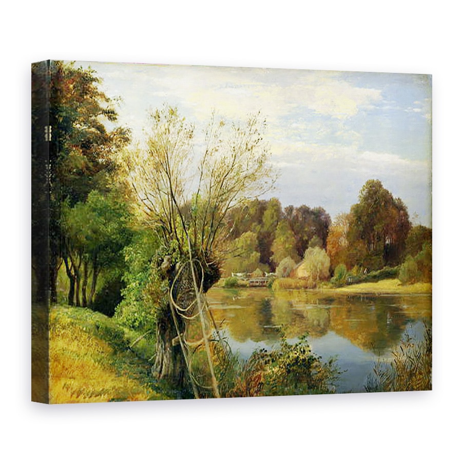 Tablou canvas - Adolf Vollmer - Langa Aumuhle, 75 x 100 cm